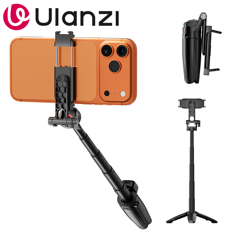 Vlog Selfie Stick Tripod Bluetooth Mic - Ulanzi JJ21 حامل ثلاثي القوائم صغير