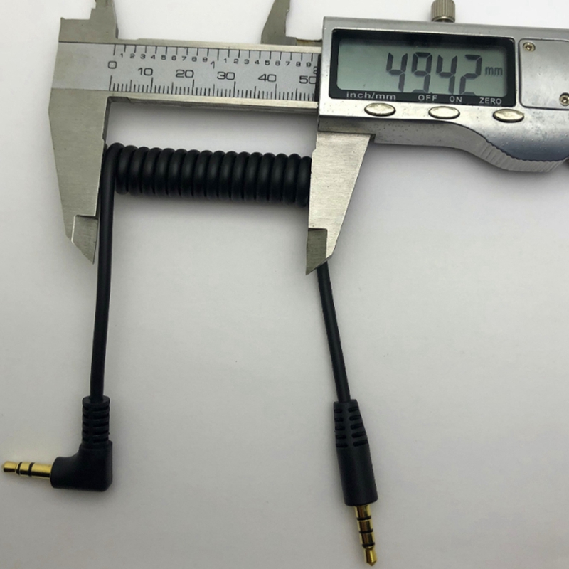 3.5Mm Trs To Trrs Adapter Audio Cable - كابل صوتي A31T بطول 3.5 ملم،