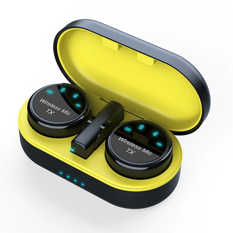 Wireless Mic For Smartphone Video Recording - ميكروفون لافالير لاسلكي مغناطيسي جديد مع