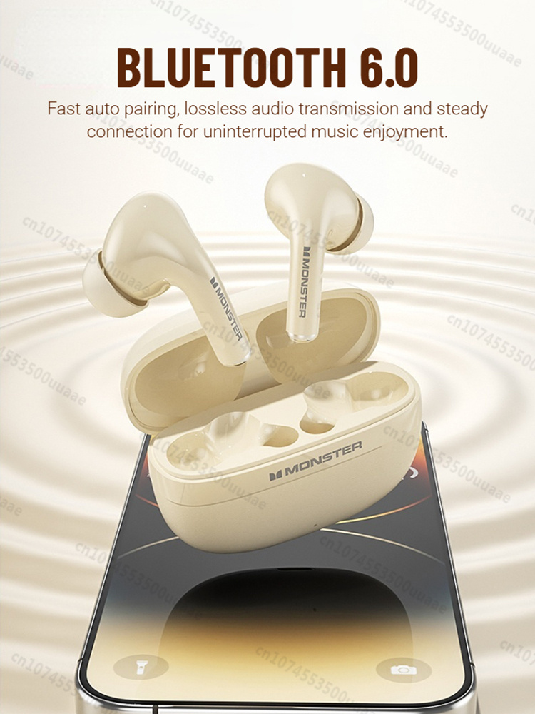سماعات أذن لاسلكية Monster MQT - مراجعة Wireless Lavalier Microphone Type C Lightning وسعره