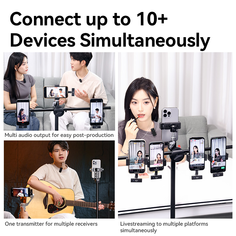 Ulanzi-ميكروفون لاسلكي ثنائي ا - مراجعة Dual Channel Wireless Lapel Mic System وسعره