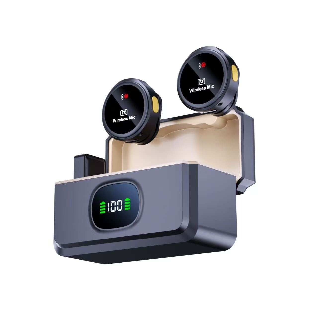 ميكروفون لافالير لاسلكي جديد ل - مراجعة Wireless Lavalier Microphone Type C Lightning وسعره