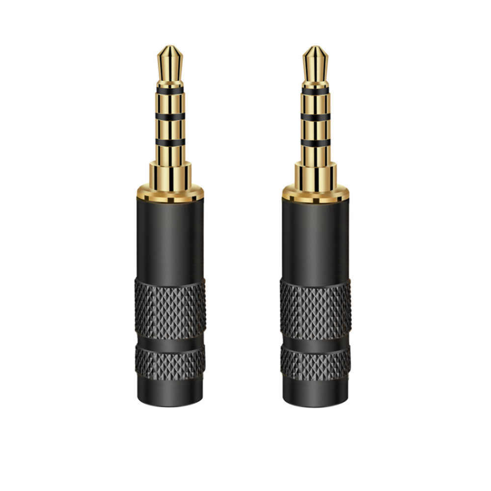 أسود 3.5 مللي متر سماعة التوصي - مراجعة 3.5Mm Trs To Trrs Adapter Audio Cable وسعره