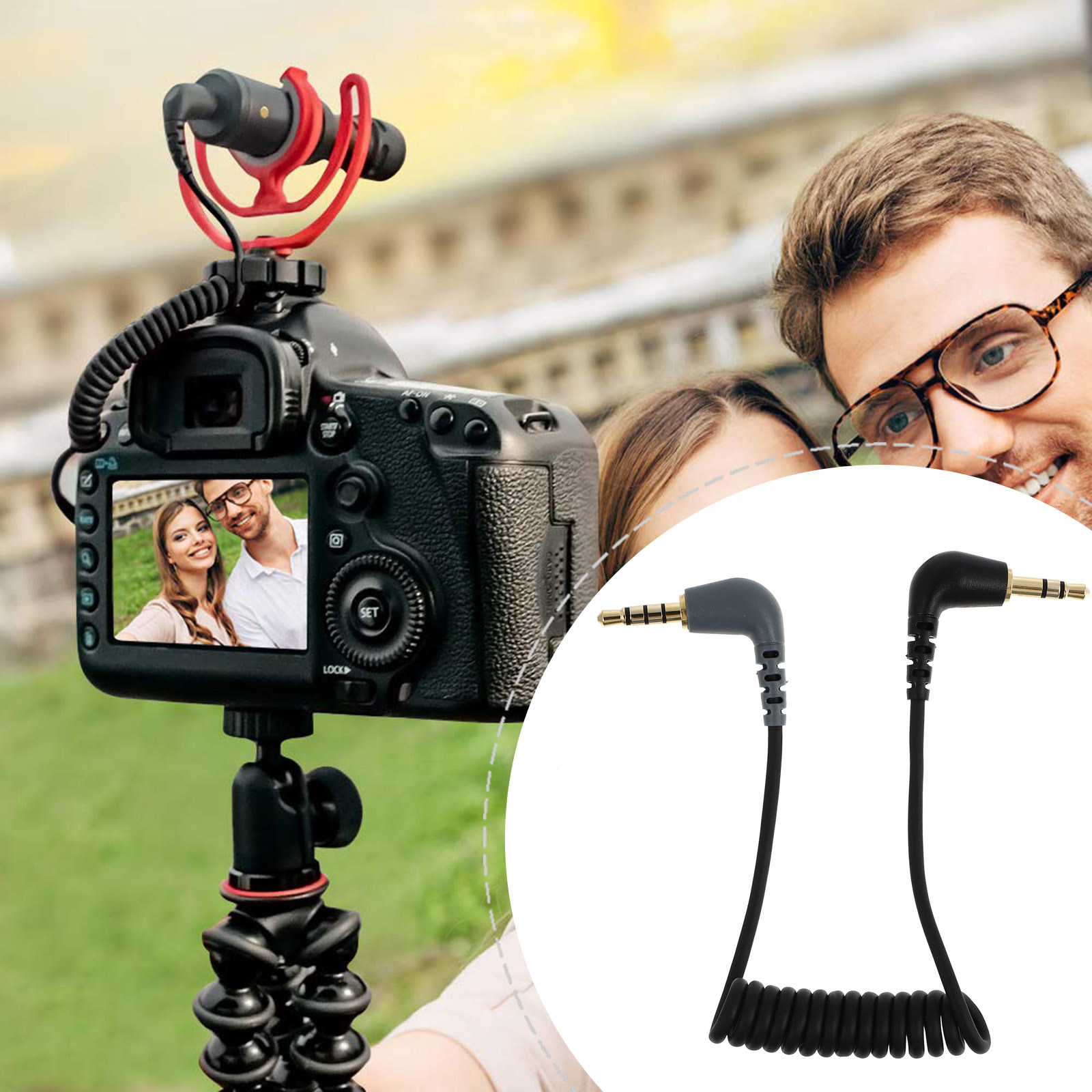 قطعة واحدة من كابل تحويل الصوت - مراجعة 3.5Mm Trs To Trrs Adapter Audio Cable وسعره