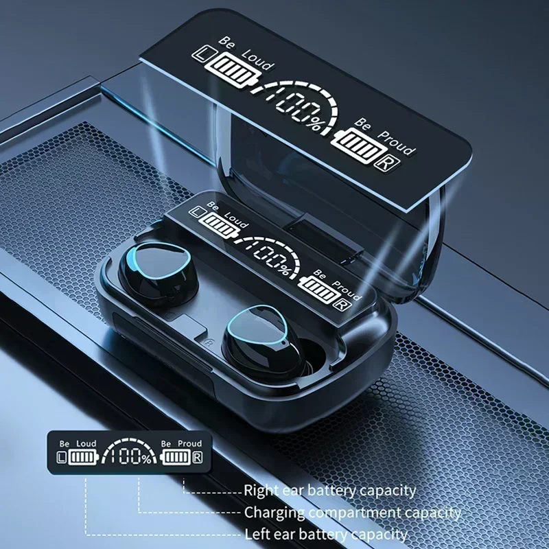 سماعات أذن لاسلكية مع علبة شحن - مراجعة Charging Case For Wireless Microphones وسعره