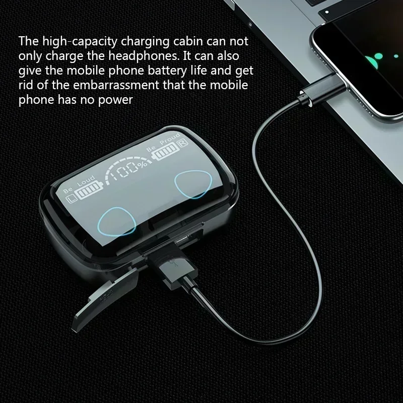سماعات أذن لاسلكية مع علبة شحن - مراجعة Charging Case For Wireless Microphones وسعره