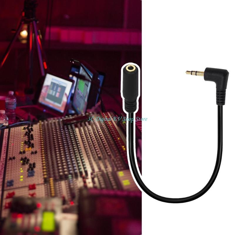 E74D كابل صوتيات ستيريو 90 درج - مراجعة 3.5Mm Trs To Trrs Adapter Audio Cable وسعره