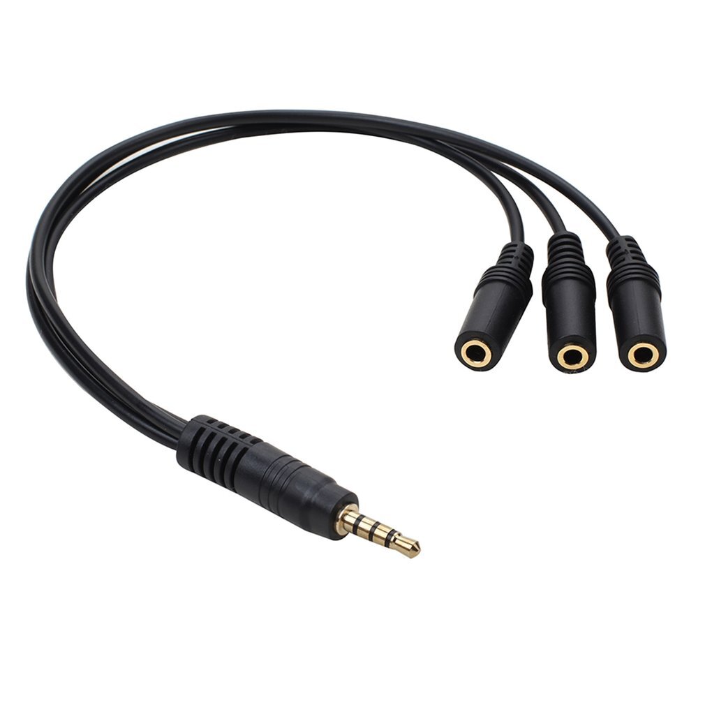 كابل موزع سماعة رأس ستيريو TRS - مراجعة 3.5Mm Trs To Trrs Adapter Audio Cable وسعره