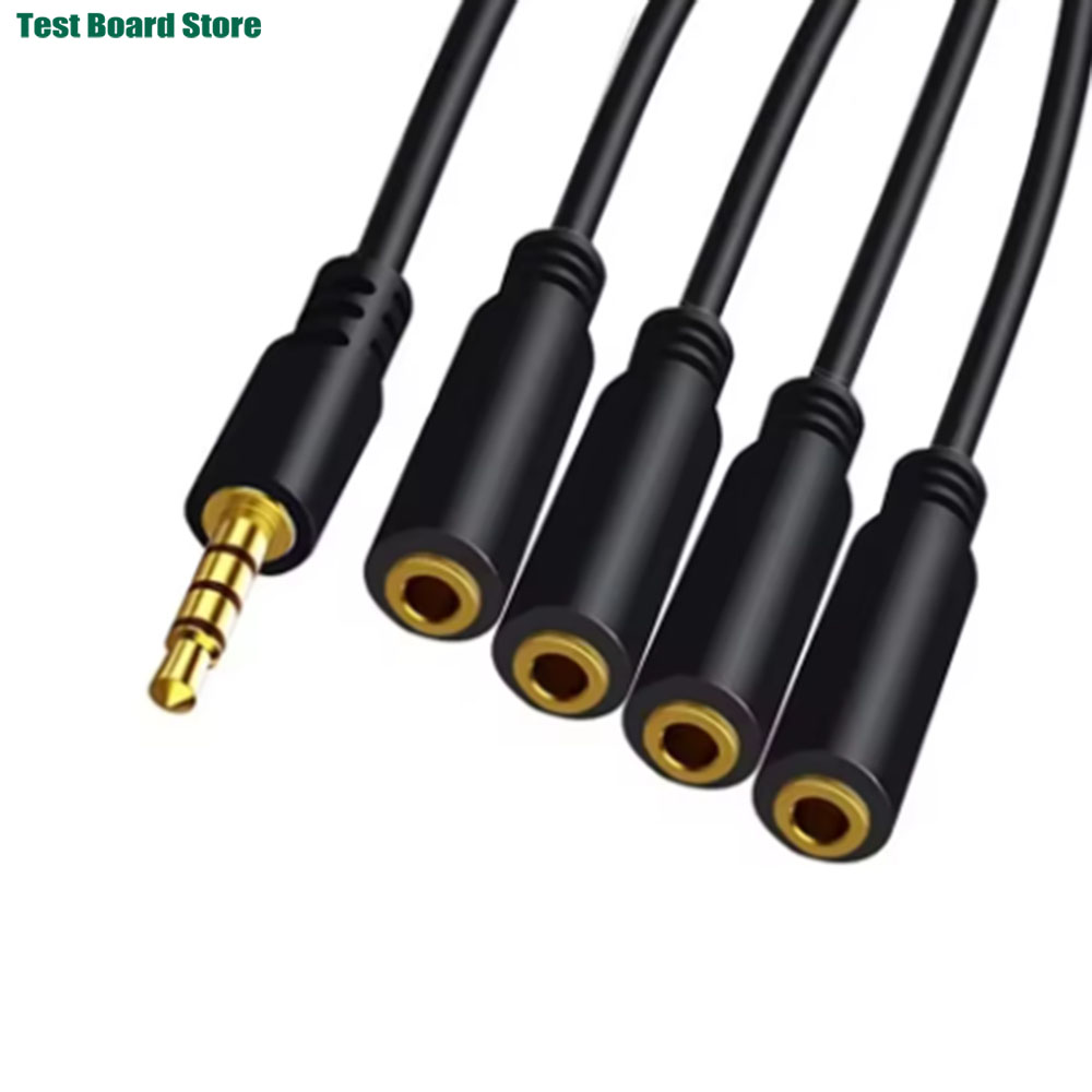 موزع سماعات رأس 3.5 ملم TRS/TR - مراجعة 3.5Mm Trs To Trrs Adapter Audio Cable وسعره