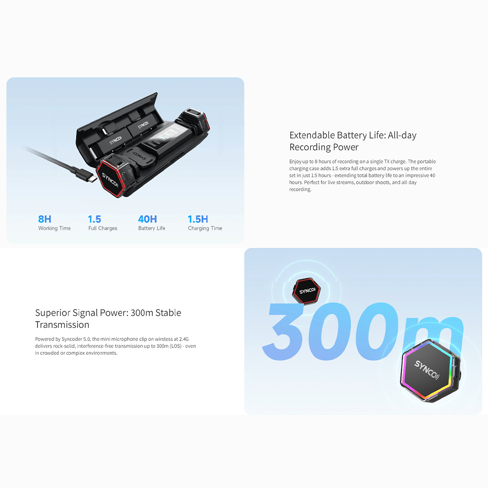 نظام ميكروفون لاسلكي ثنائي الق - مراجعة Wireless Podcast Microphone Dual Mic وسعره