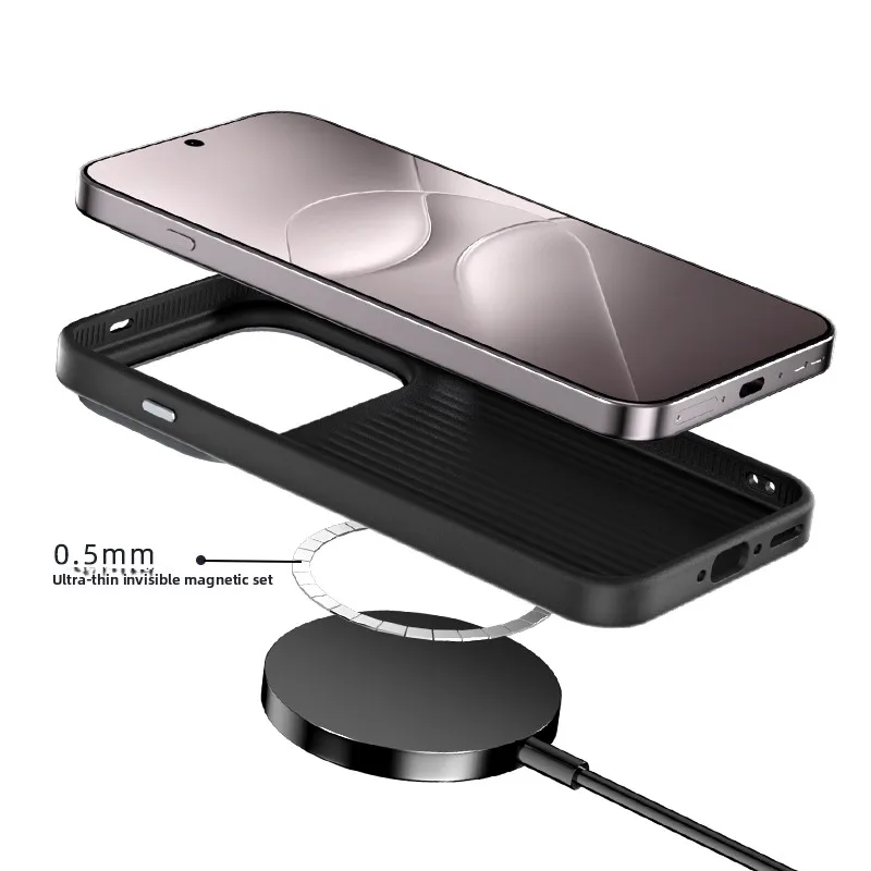 غطاء هاتف مغناطيسي بتصميم أليا - مراجعة Charging Case For Wireless Microphones وسعره