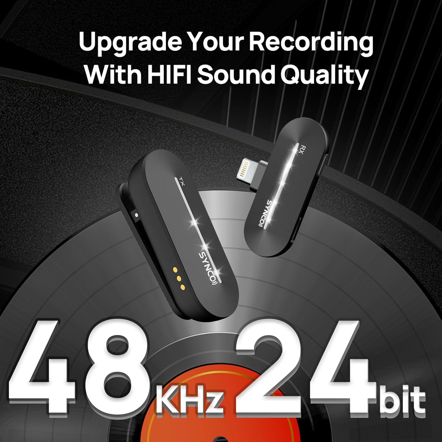 ميكروفون لافالير لاسلكي SYNCO  - مراجعة Charging Case For Wireless Microphones وسعره