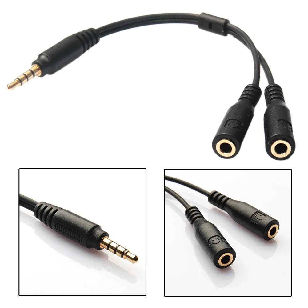 3.5 مللي متر كابل محول استوديو - مراجعة 3.5Mm Trs To Trrs Adapter Audio Cable وسعره
