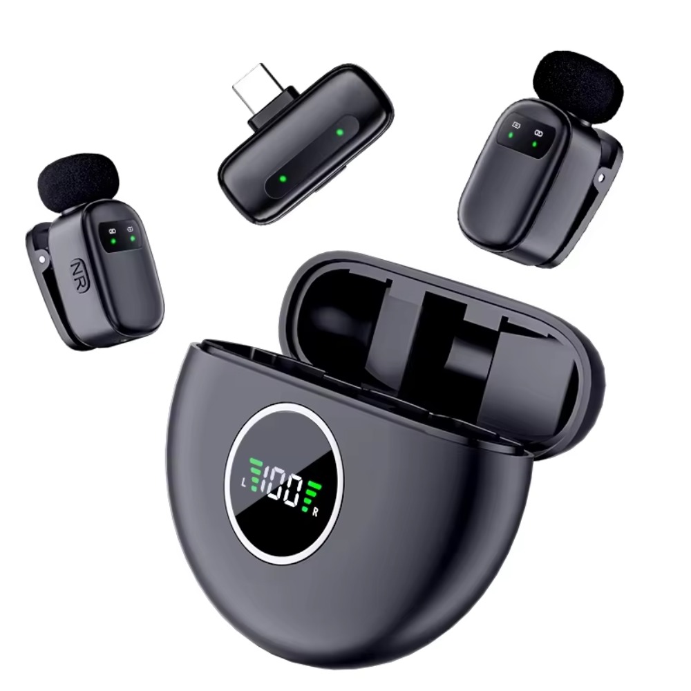 ميكروفون لافالييه لاسلكي من ال - مراجعة Smart Noise Reduction Lapel Microphone وسعره