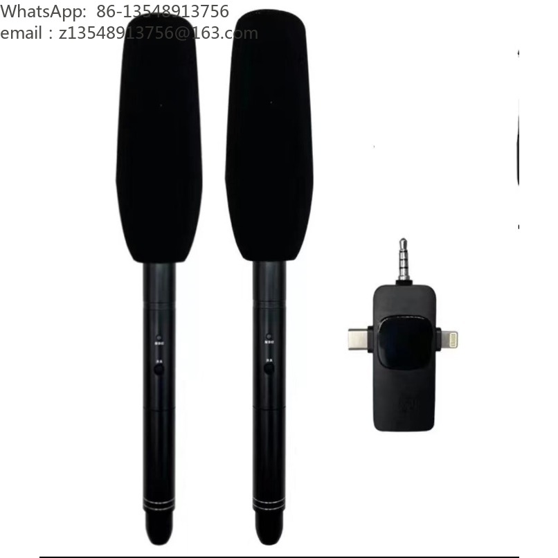 ميكروفون لاسلكي محمول للمقابلا - مراجعة Wireless Mic For Smartphone Video Recording وسعره