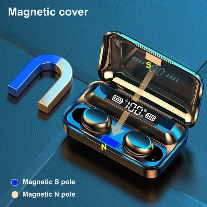 سماعات رأس بلوتوث، صوت ستيريو  - مراجعة Charging Case For Wireless Microphones وسعره