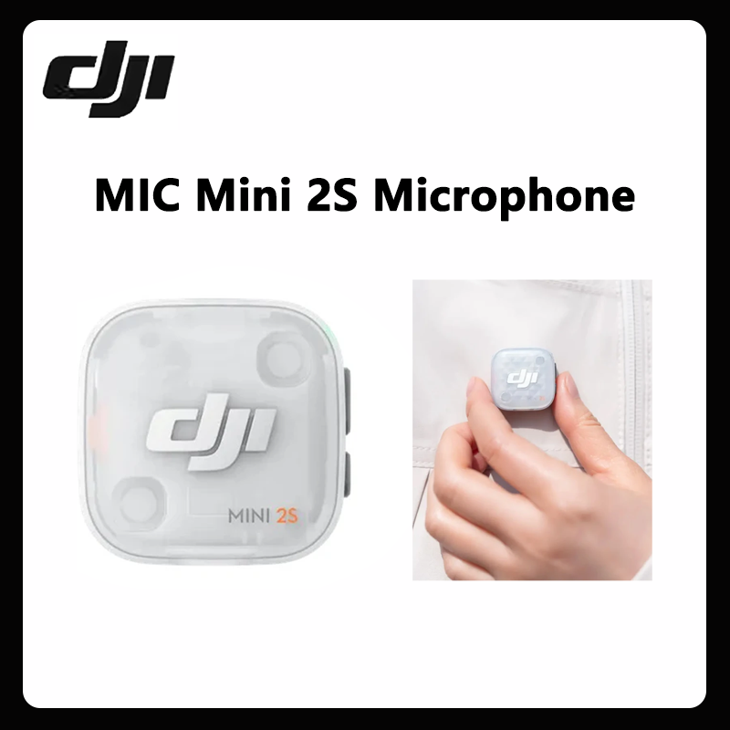 ميكروفون DJI Mic Mini 2S الأصل - مراجعة Magnetic Lavalier Microphone Clip On وسعره