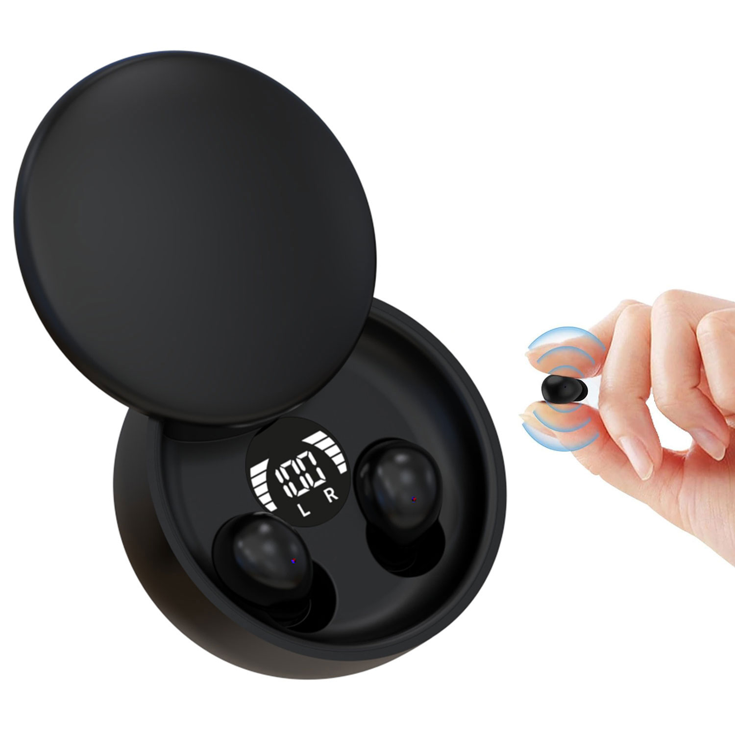 سماعات أذن لاسلكية صغيرة غير م - مراجعة Wireless Lavalier Microphone Type C Lightning وسعره