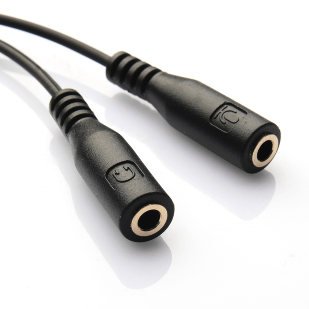 كابل موزع سماعة الرأس ، ميكروف - مراجعة 3.5Mm Trs To Trrs Adapter Audio Cable وسعره