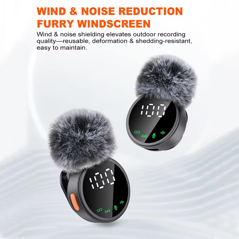 ميكروفون لافالييه لاسلكي صغير  - مراجعة Magnetic Lavalier Microphone Clip On وسعره