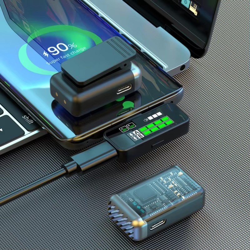 ميكروفون لافالير لاسلكي USB مع - مراجعة Charging Case For Wireless Microphones وسعره