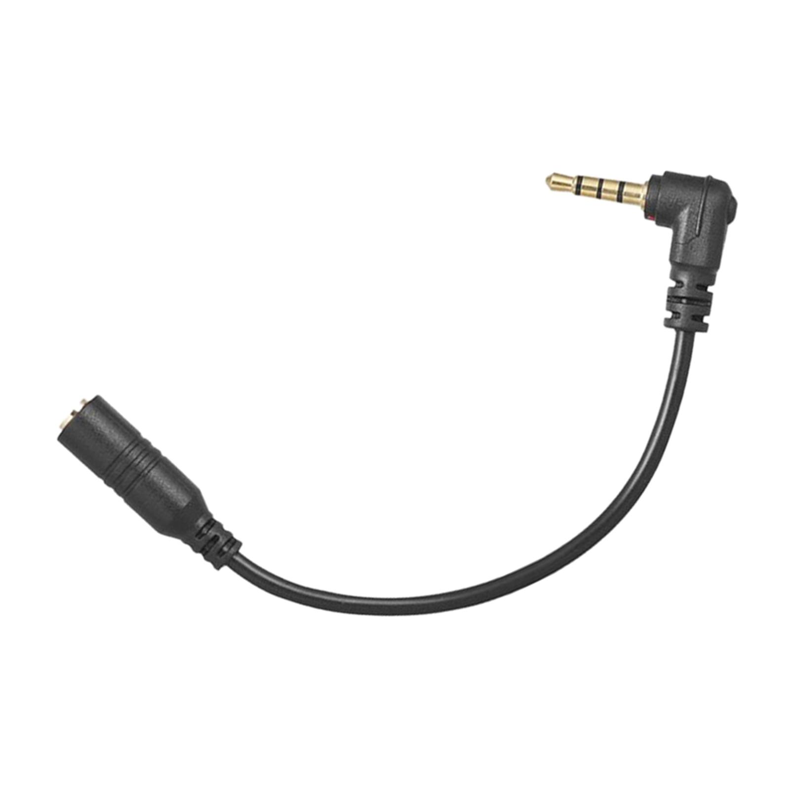 محول صوت 3.5 مم للهواتف الذكية - مراجعة 3.5Mm Trs To Trrs Adapter Audio Cable وسعره